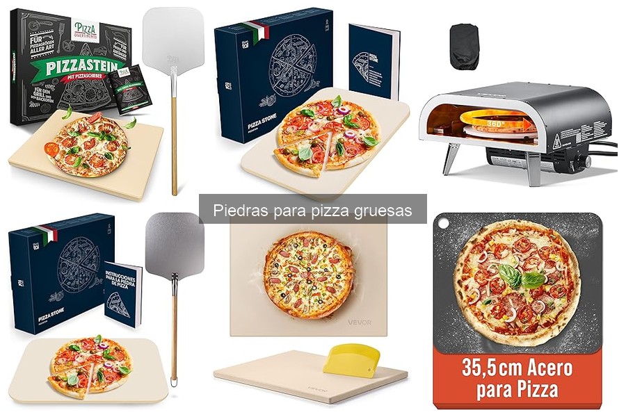 Mantenimiento y cuidados de la piedra para pizza gruesa