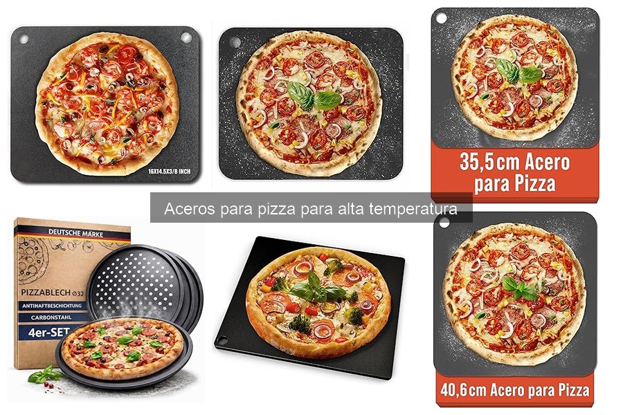 Mantenimiento y limpieza de aceros para pizza en casa