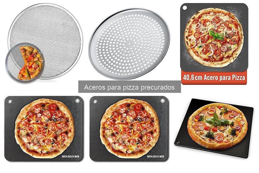 Mantenimiento y limpieza de aceros para pizza precurados