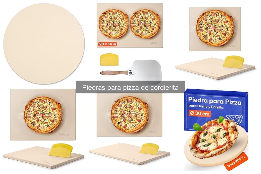 Mantenimiento y limpieza de la piedra para pizza de cordierita
