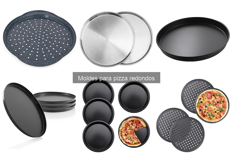 Mantenimiento y limpieza de moldes para pizza redondos