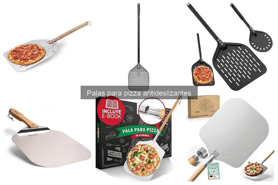 Mantenimiento y limpieza de palas para pizza antideslizantes