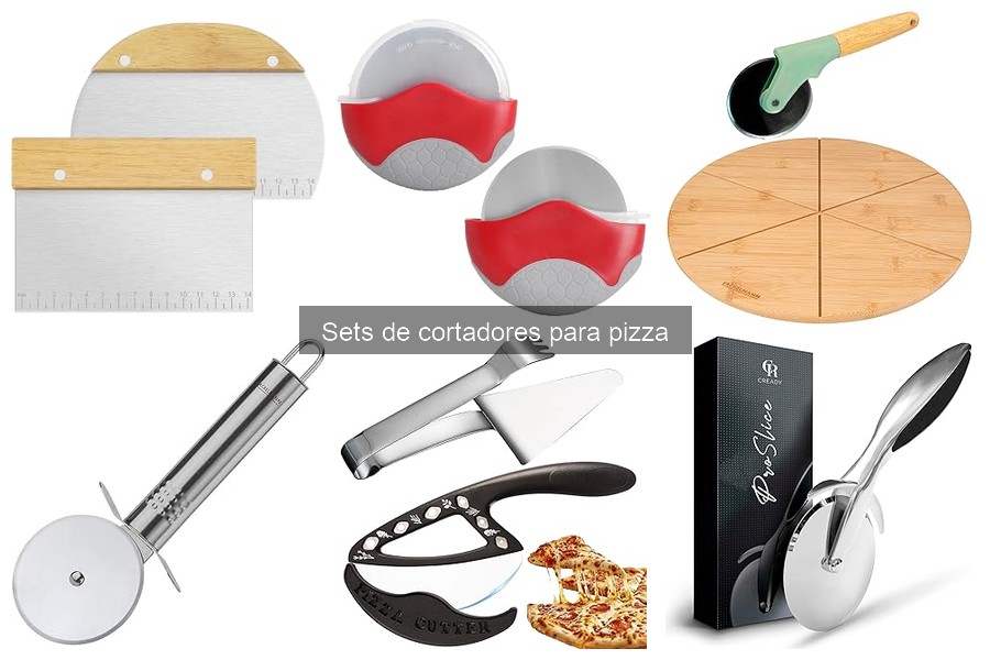 Mantenimiento y limpieza de sets de cortadores para pizza