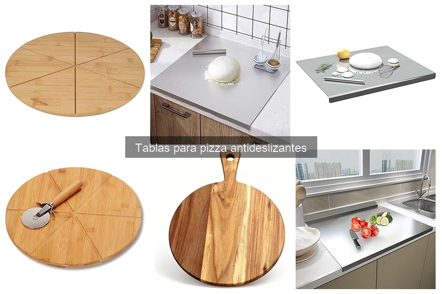 Mantenimiento y limpieza de tablas antideslizantes para pizza