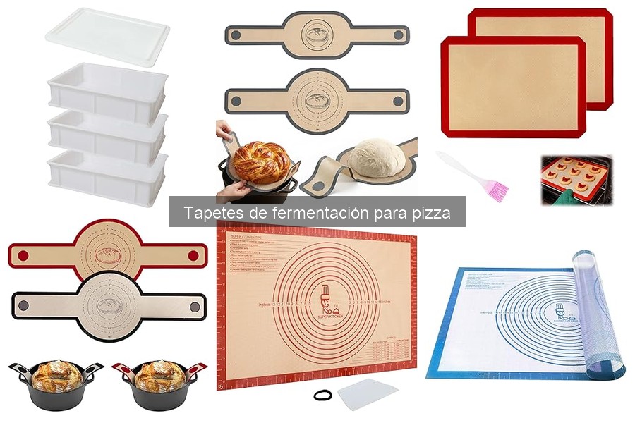 Mantenimiento y limpieza de tapetes de fermentación para pizza