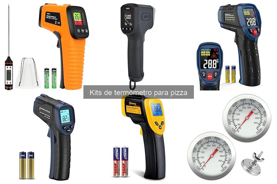 Mantenimiento y limpieza de un termómetro para pizza