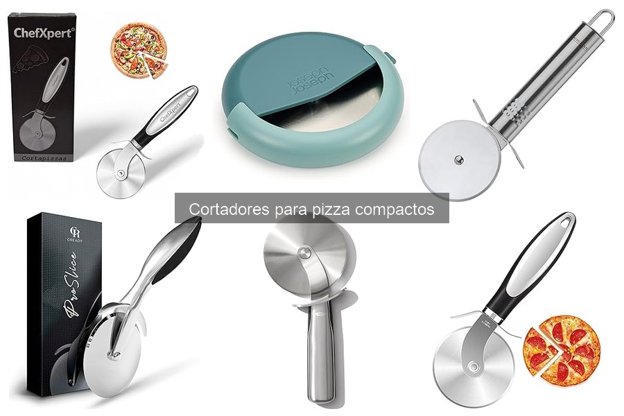 Materiales ideales para cortadores de pizza compactos