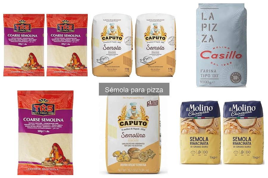 Mejor sémola para pizza: comparativa de marcas y tipos