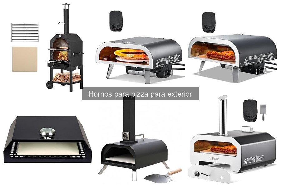 Mejora el rendimiento de tu horno para pizza exterior