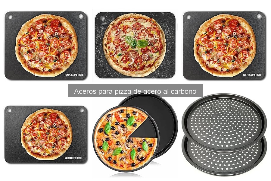 Mejores aceros al carbono para hacer pizza en casa