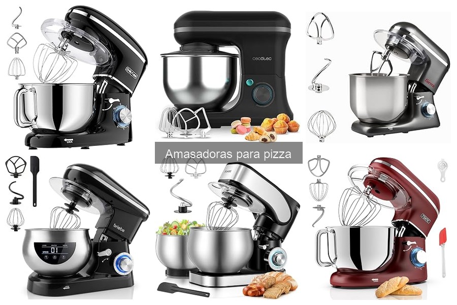 Mejores Amasadoras para Pizza: Comparativa 2023