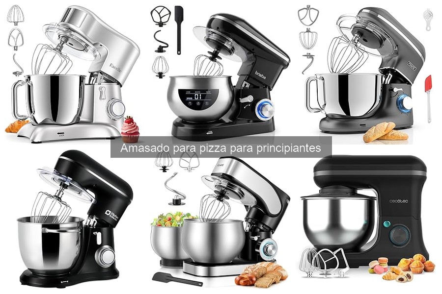 Mejores amasadores de pizza para principiantes en 2023