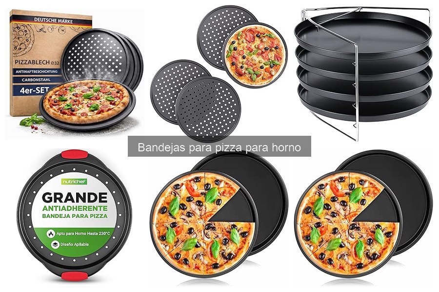 Mejores bandejas para pizza: comparativa de las top del mercado