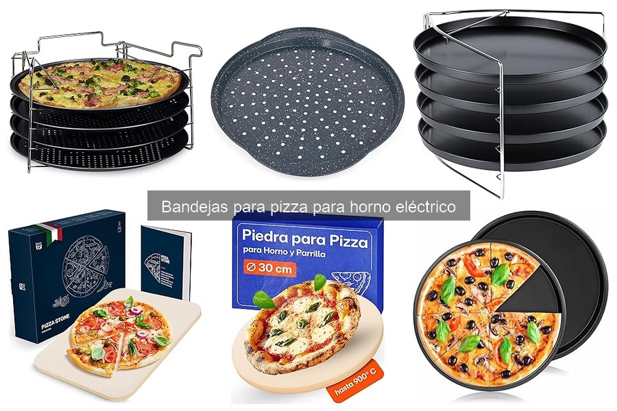 Mejores bandejas para pizza congelada en horno eléctrico