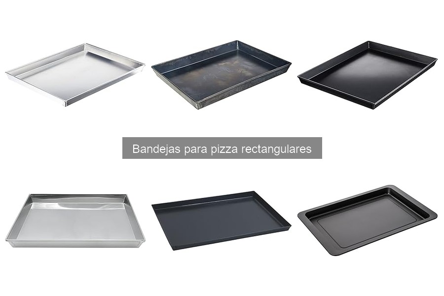 Mejores bandejas para pizza rectangulares del mercado