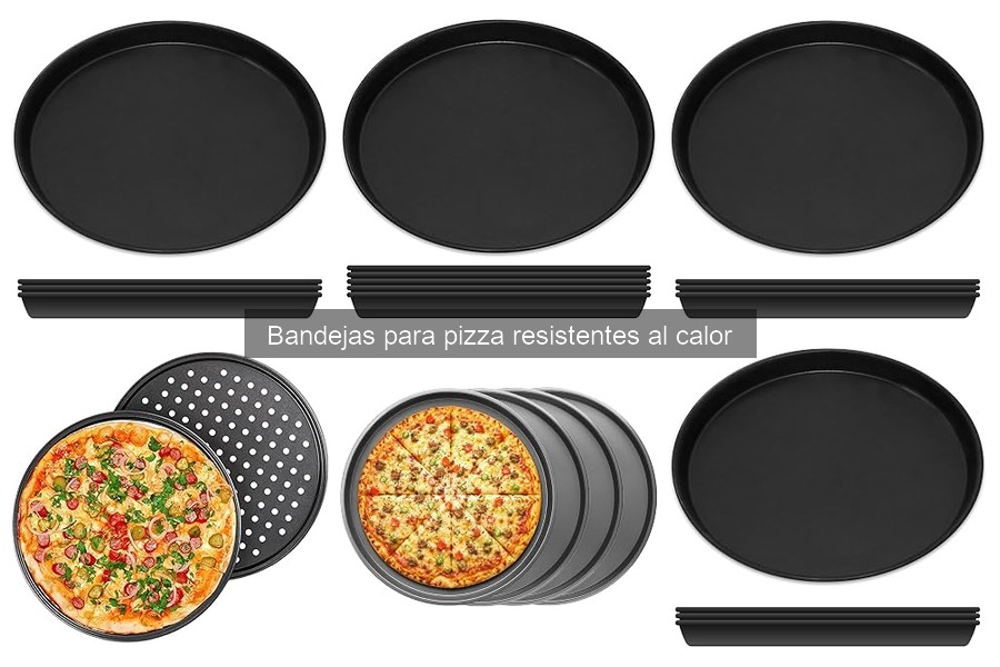 Mejores bandejas para pizza resistentes al calor en 2023