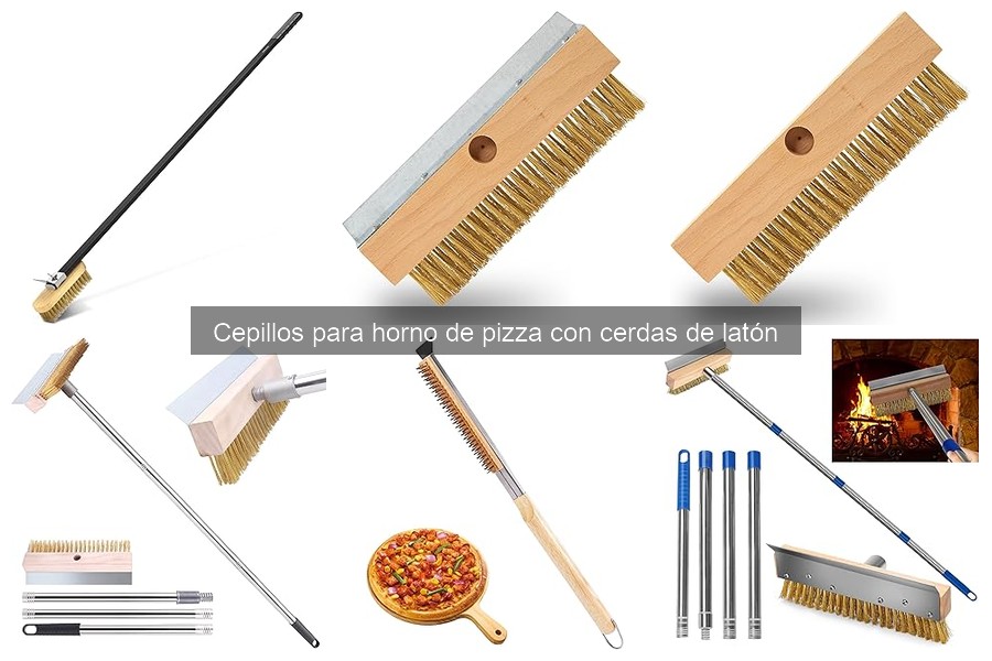 Mejores cepillos para horno de pizza con cerdas de latón 2023