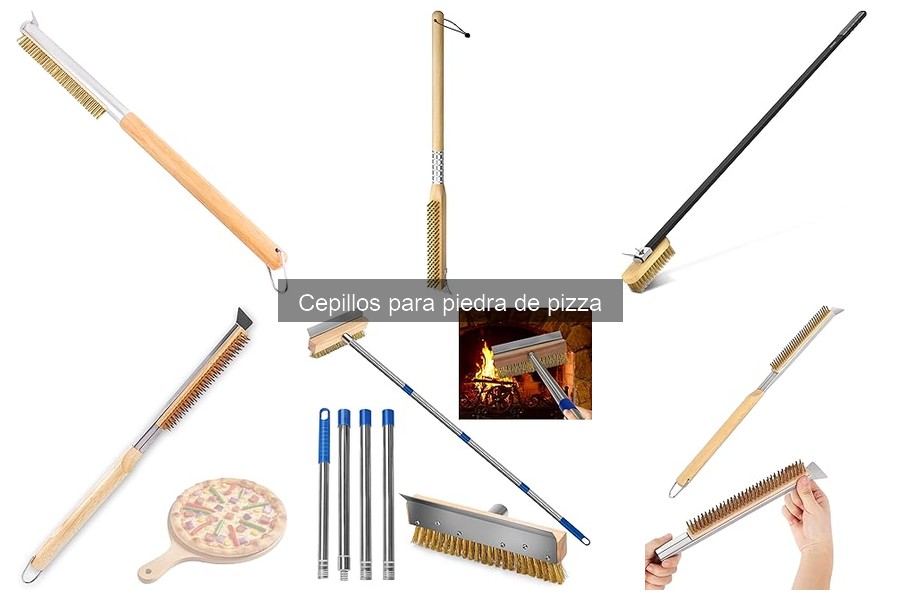 Mejores cepillos para piedra de pizza según opiniones de usuarios