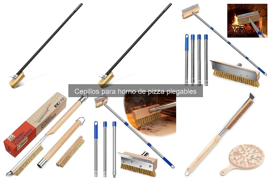 Mejores cepillos plegables para horno de pizza en 2023