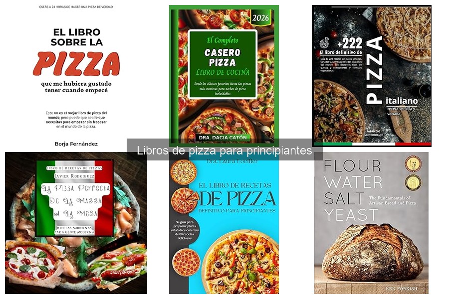 Mejores Consejos de Pizza para Principiantes de Libros Reconocidos