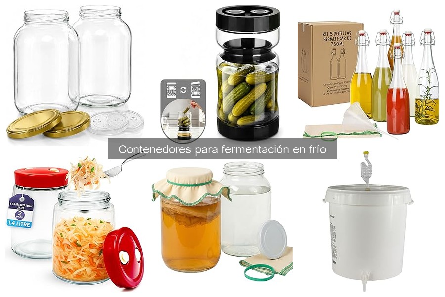 Mejores contenedores para fermentación en frío: comparativa