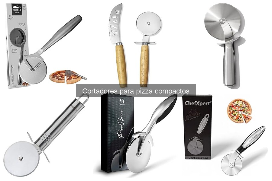 Mejores cortadores de pizza compactos: comparativa y análisis