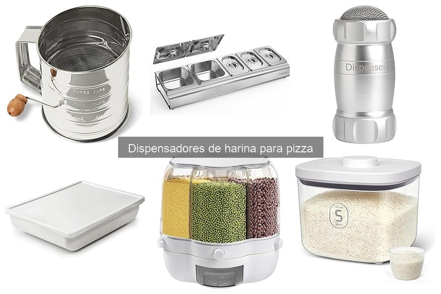 Mejores dispensadores de harina para pizza en 2023