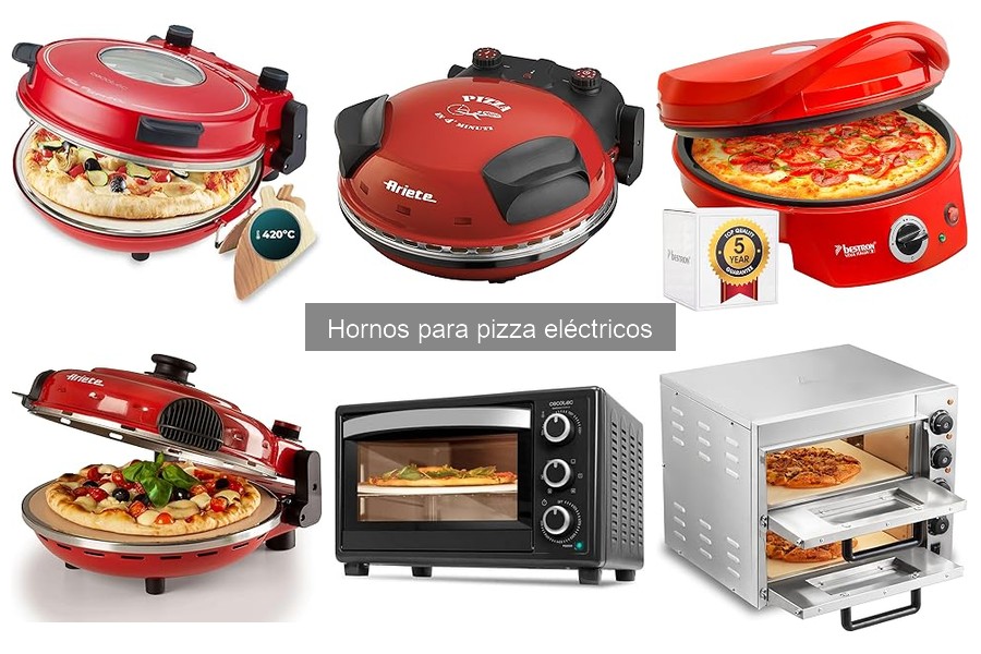 Mejores hornos eléctricos para pizza en 2023: comparativa