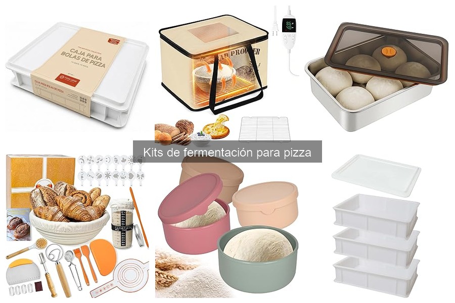 Mejores kits de fermentación para pizza: tipos y características