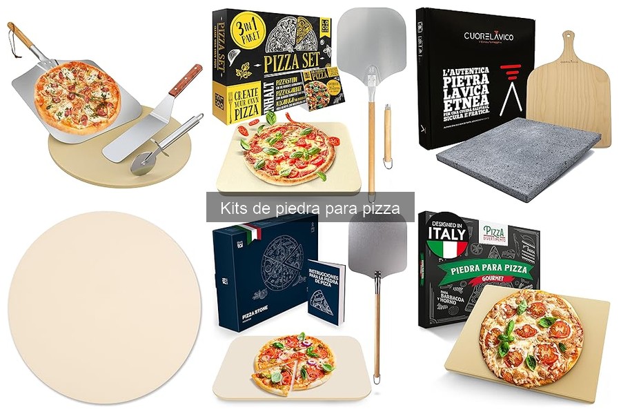 Mejores kits de piedra para pizza en 2023: comparativa