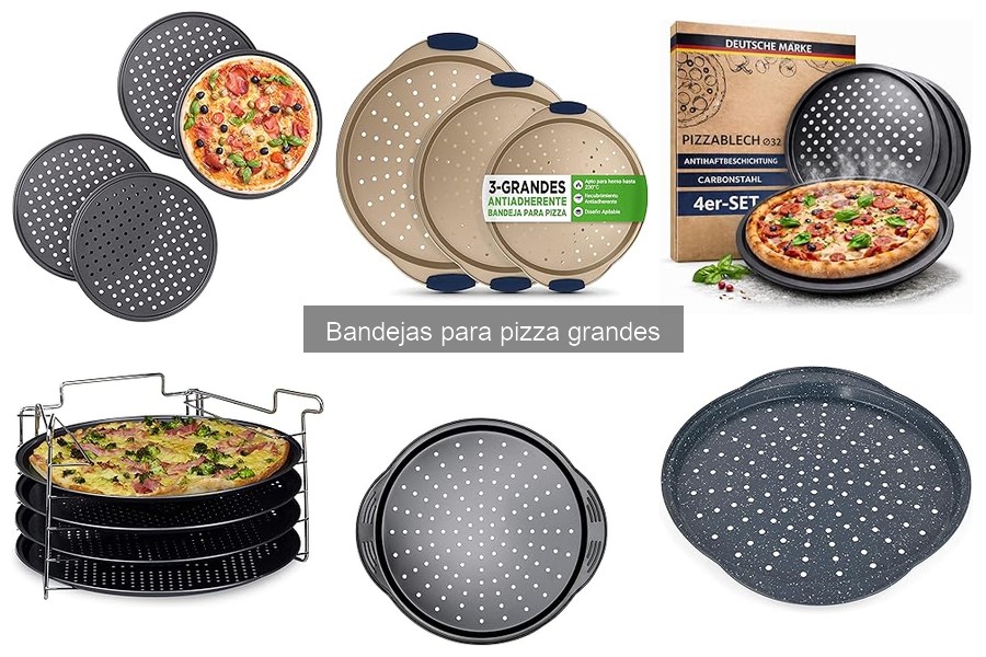 Mejores lugares para comprar bandejas para pizza grandes