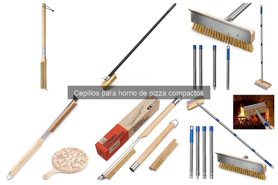 Mejores lugares para comprar cepillos compactos para horno de pizza
