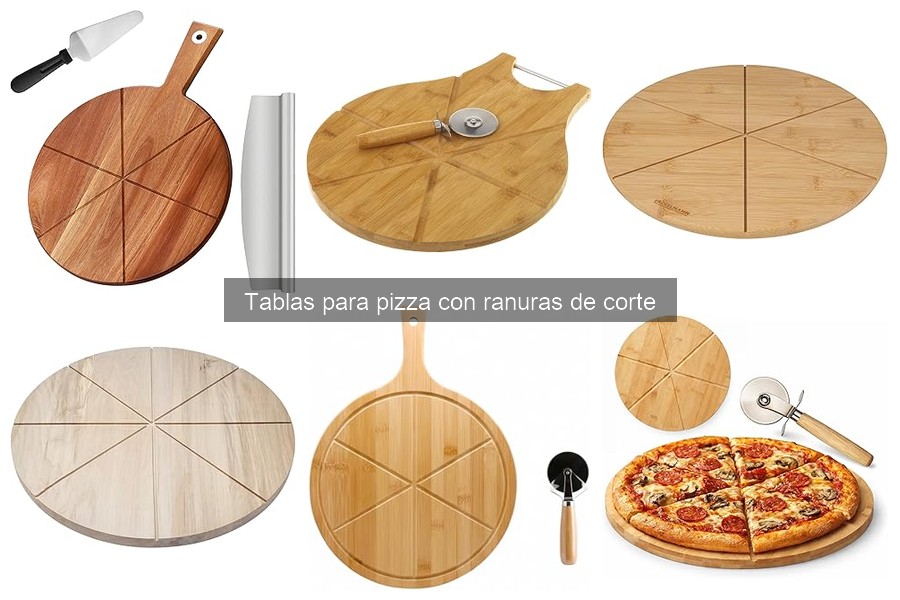 Mejores lugares para comprar tablas de pizza con ranuras