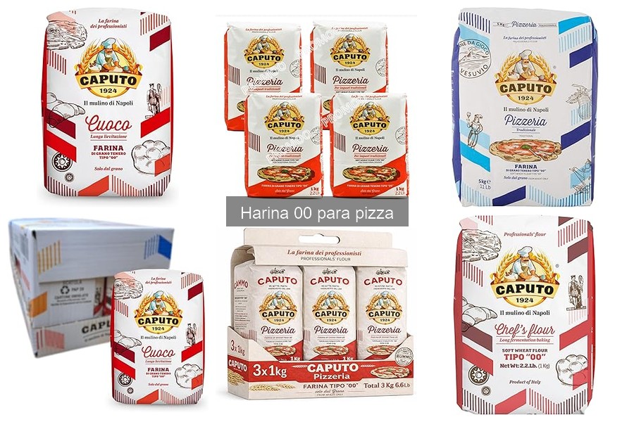 Mejores marcas de harina 00 para pizza en casa