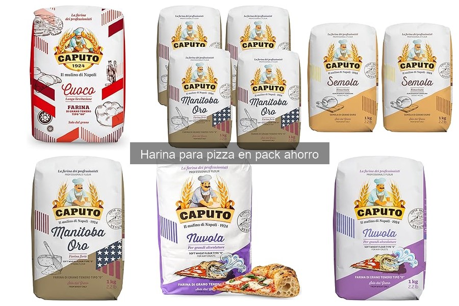 Mejores marcas de harina para pizza en Amazon 2023