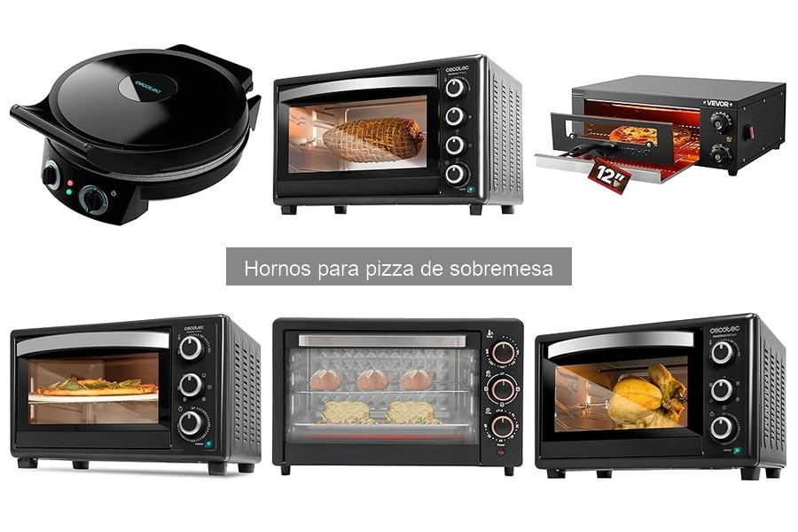 Mejores marcas de hornos para pizza de sobremesa 2023