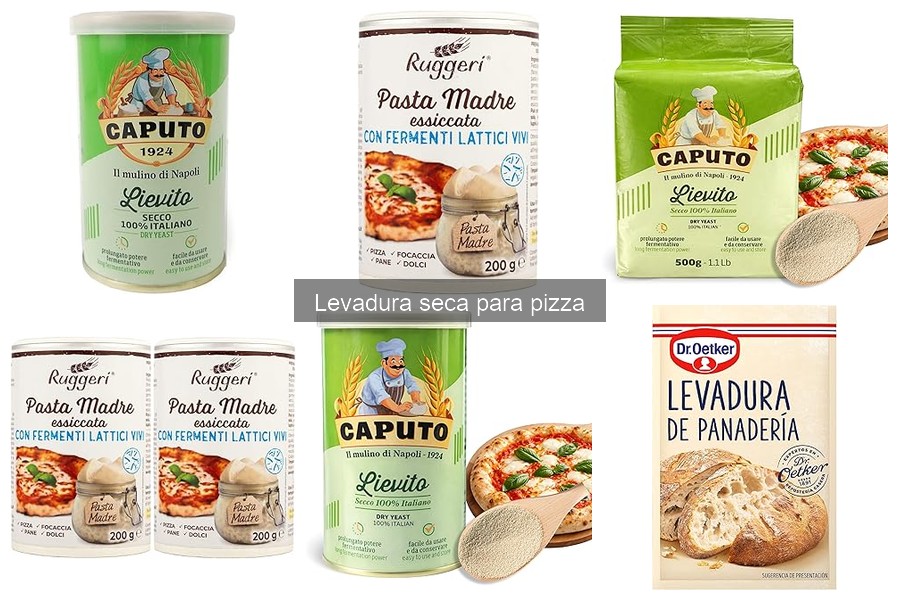 Mejores marcas de levadura seca para pizza: comparativa