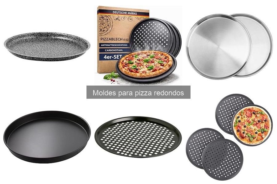 Mejores marcas de moldes para pizza redondos en 2023
