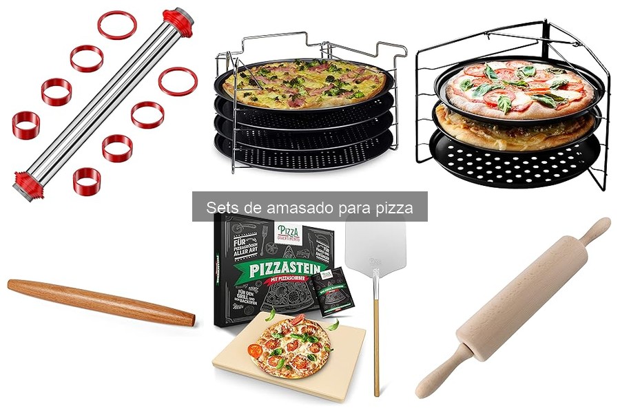 Mejores marcas de sets de amasado para pizza en casa