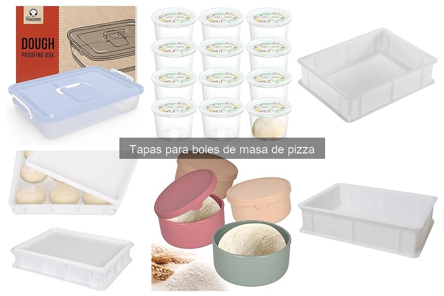 Mejores marcas de tapas para boles de masa de pizza