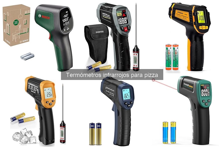 Mejores marcas de termómetros infrarrojos para pizza