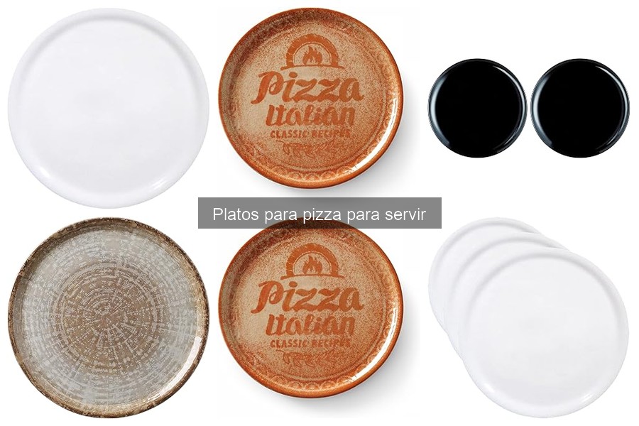 Mejores materiales para platos de pizza: guía de durabilidad
