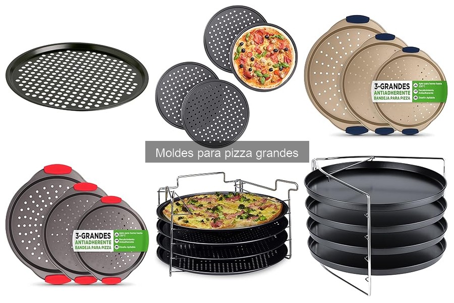 Mejores Moldes para Pizza Grandes: Comparativa y Opiniones