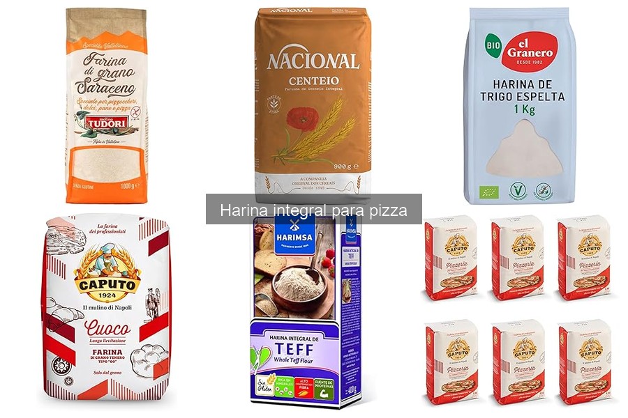 Mejores ofertas de harina integral para pizza