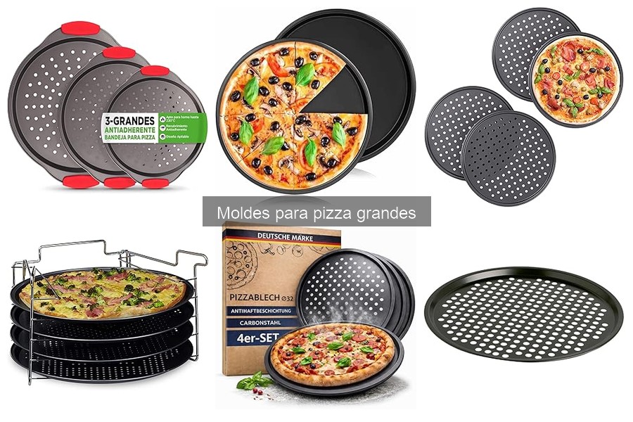 Mejores ofertas para comprar moldes de pizza grandes