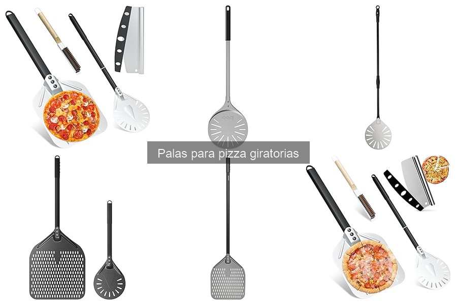 Mejores palas giratorias para pizza: comparativa y opiniones