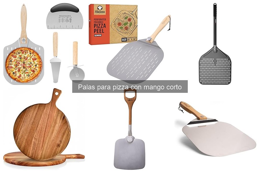 Mejores palas para pizza con mango corto en 2023