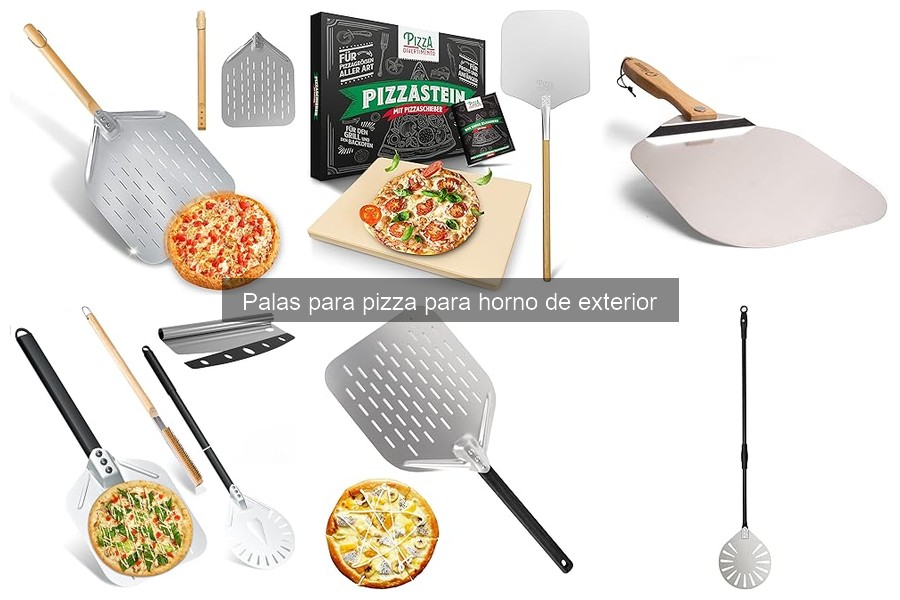 Mejores palas para pizza de exterior: comparativa y precios