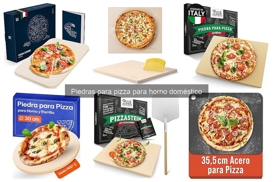 Mejores piedras para pizza 2023 para horno doméstico