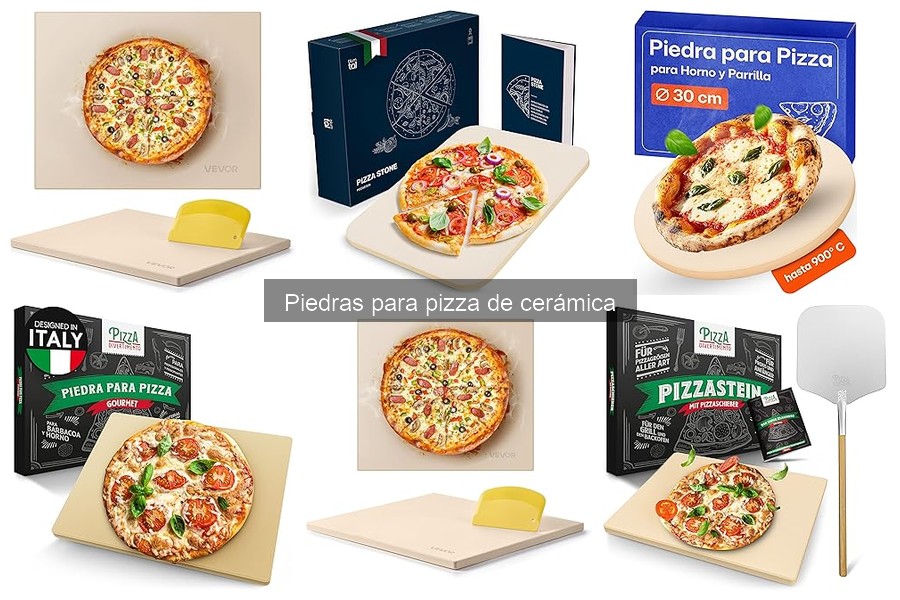 Mejores piedras para pizza de cerámica: calidad-precio 2023